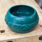 Vintage Claire Burke Ceramic Planter Bowl – Hunter Green 