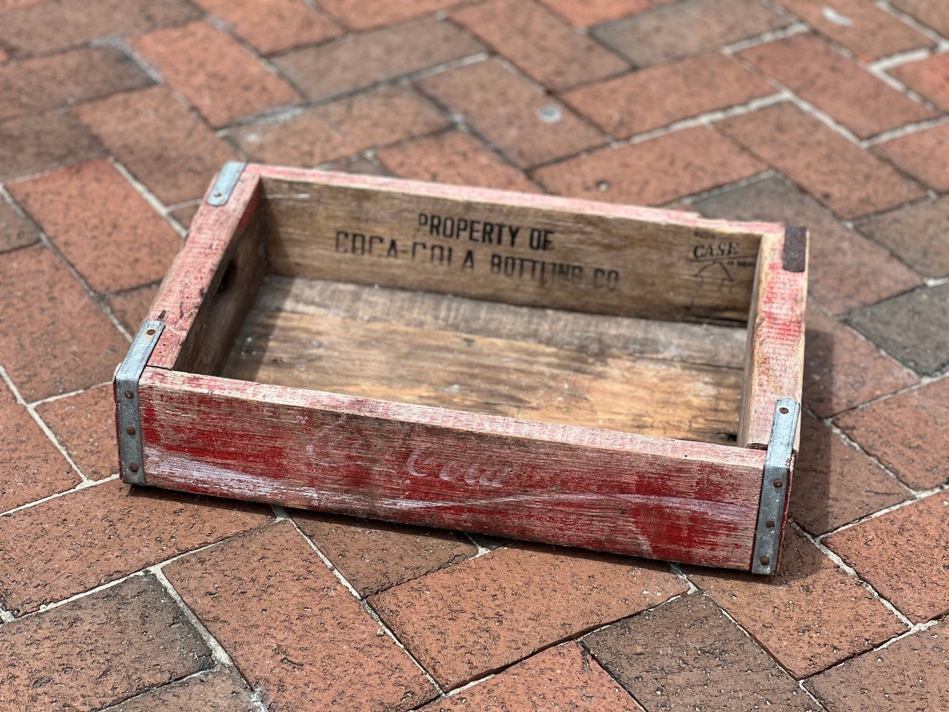 Vintage Coca-Cola Wooden Crate - The Mustard Seed Collection, The Seed