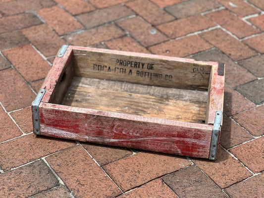 Vintage Coca-Cola Wooden Crate - The Mustard Seed Collection, The Seed