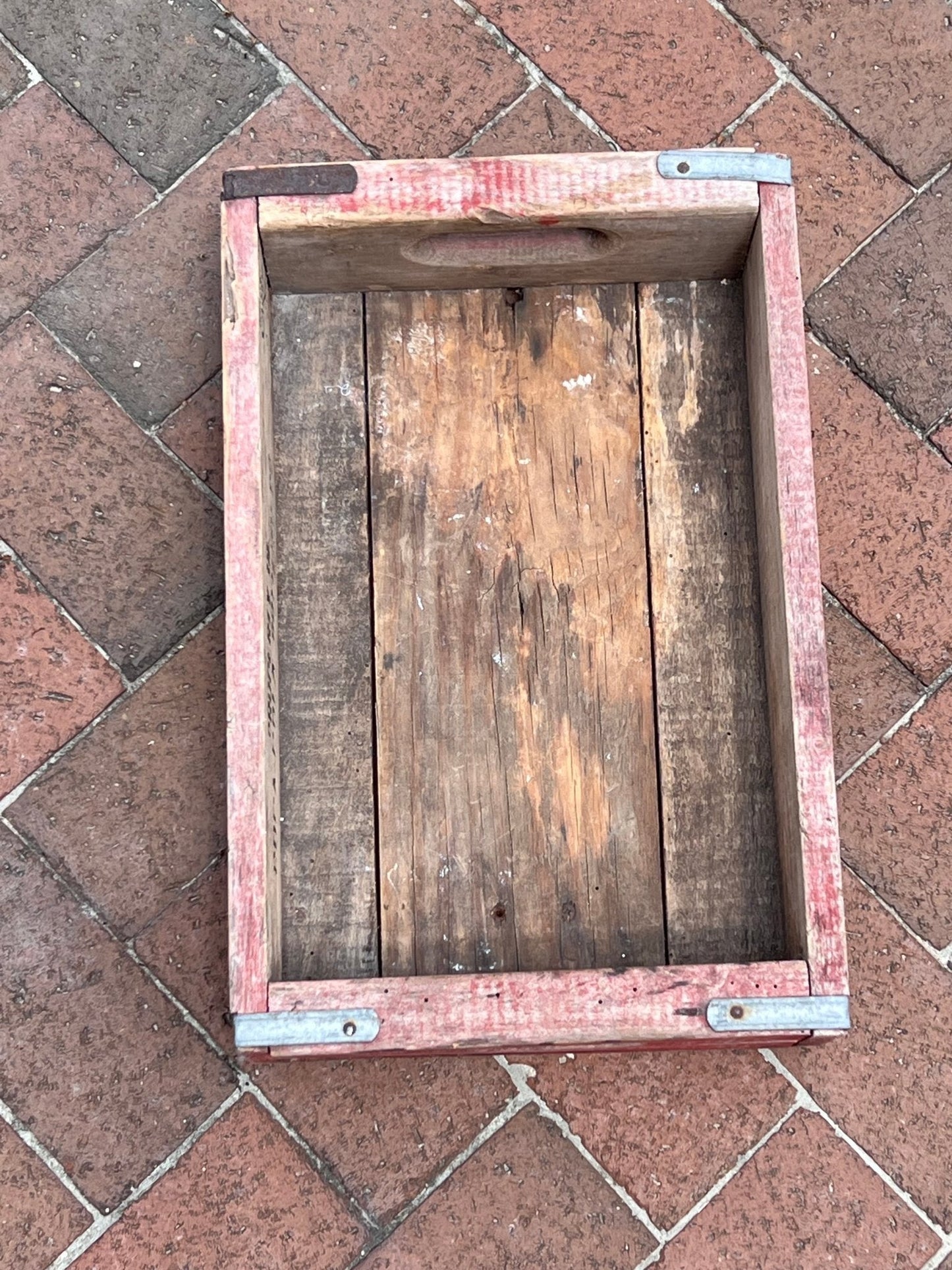 Vintage Coca-Cola Wooden Crate - The Mustard Seed Collection, The Seed