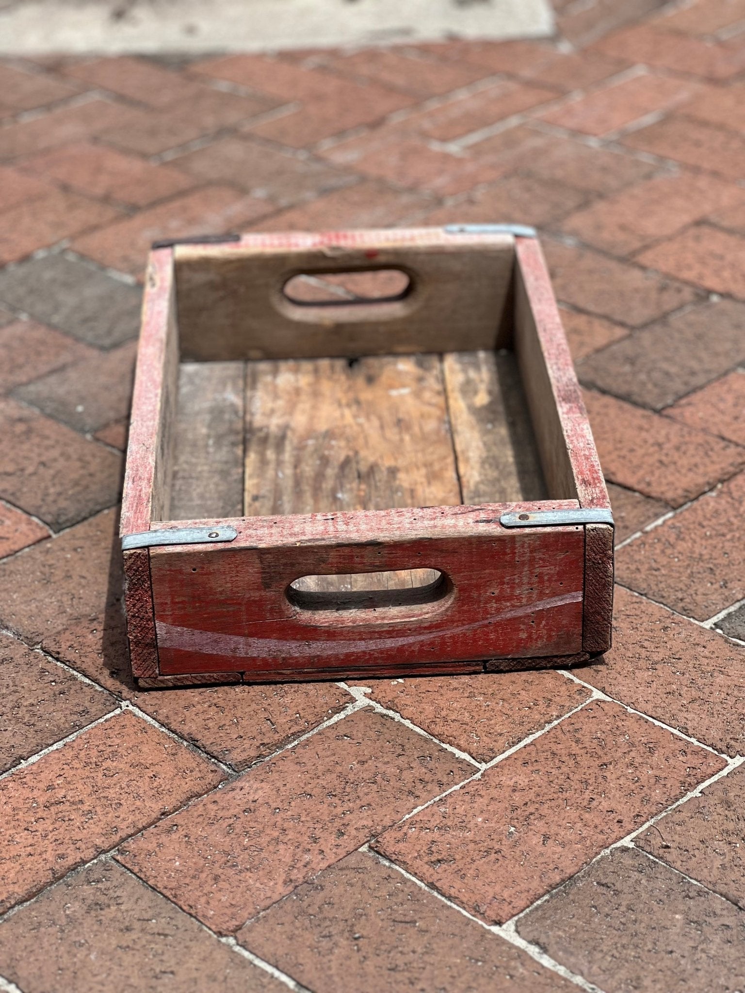 Vintage Coca-Cola Wooden Crate - The Mustard Seed Collection, The Seed