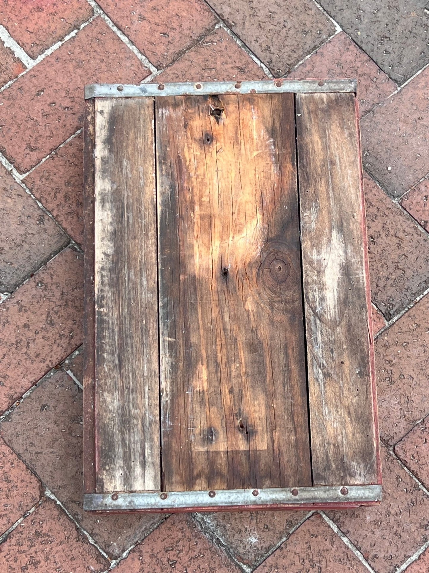 Vintage Coca-Cola Wooden Crate - The Mustard Seed Collection, The Seed