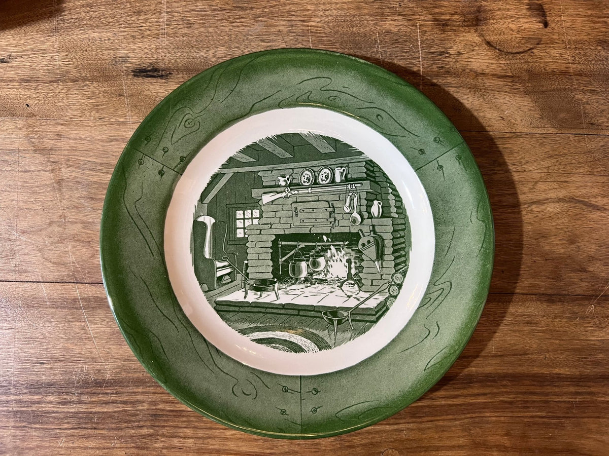 Vintage Colonial Homestead Green by Royal China – Pick Your Piece (Sold Separately) The Mustard Seed Collection, The Seed