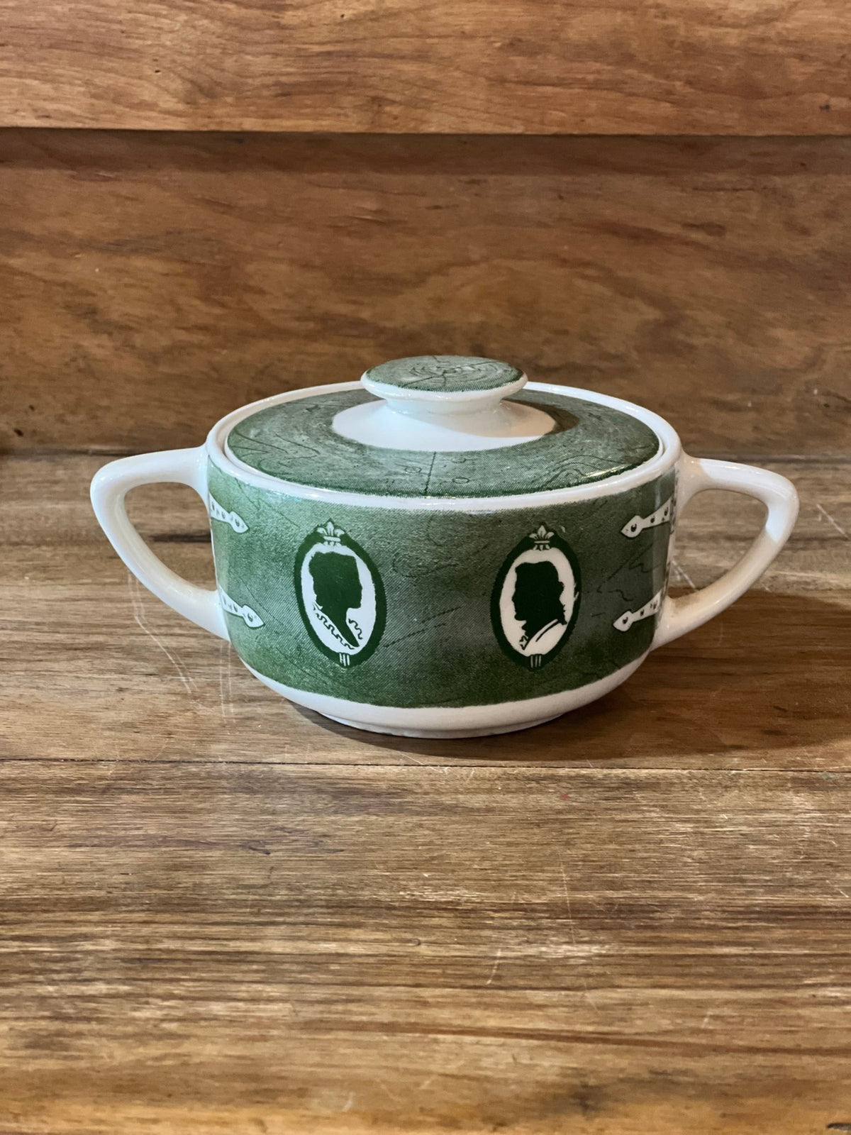 Vintage Colonial Homestead Green by Royal China – Pick Your Piece (Sold Separately) The Mustard Seed Collection, The Seed