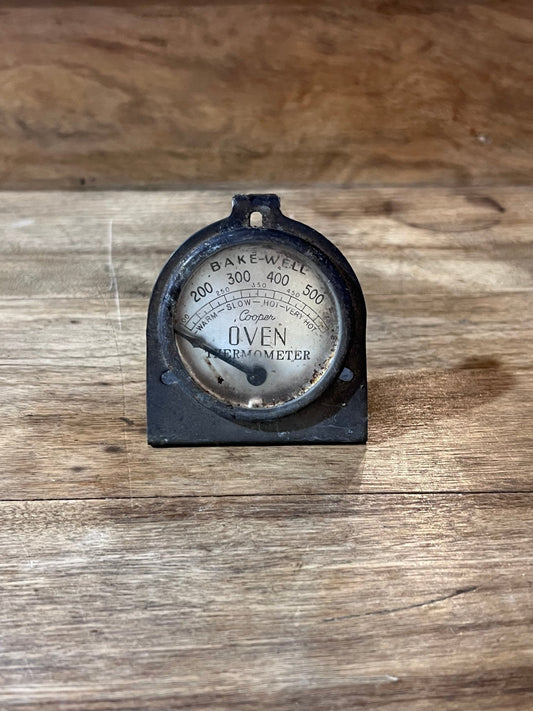 Vintage Cooper Bake-Well Oven Thermometer - The Mustard Seed Collection, The Seed