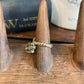 Vintage Costume Gold And Rhinestone Cluster Ring - The Mustard Seed Collection, The Seed