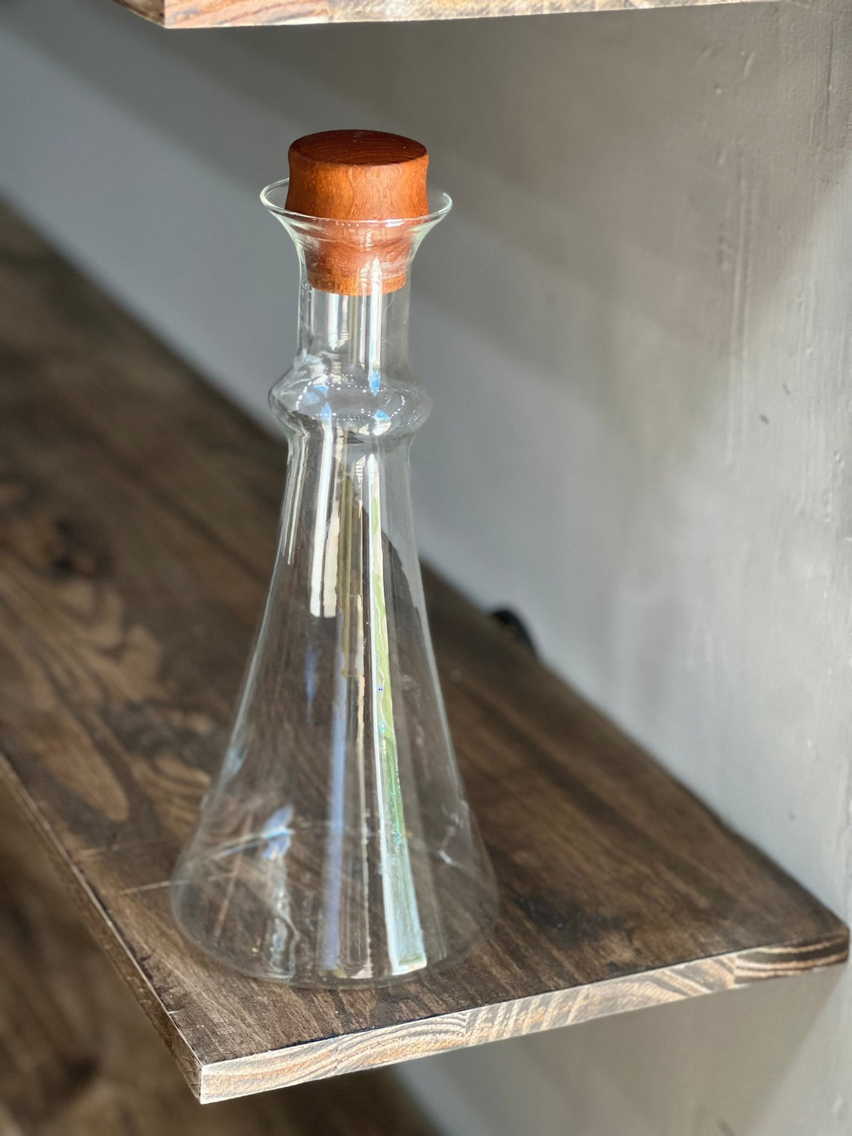 Vintage Dansk Gunnar Cyren Mid-Century Teak & Glass Wine Decanterdecanter