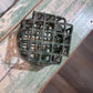 Vintage Dazey Flower Holder Metal Frog Pat.8-29-16 B