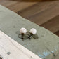 Vintage Delicate Filigree Round Screw-back Earrings (0.5") - The Mustard Seed Collection, The Seed