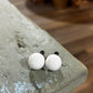 Vintage Delicate Filigree Round Screw-back Earrings (0.5") - The Mustard Seed Collection, The Seed