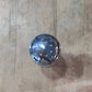 Vintage EAPG Style Frosted "Three Faces" Glass Salt Shaker 3" x 1.5" x 1.5" 