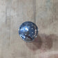 Vintage EAPG Style Frosted "Three Faces" Glass Salt Shaker 3" x 1.5" x 1.5"