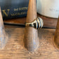 Vintage Electroplated Gold and Black signed Joseph Espo - The Mustard Seed Collection, The Seed