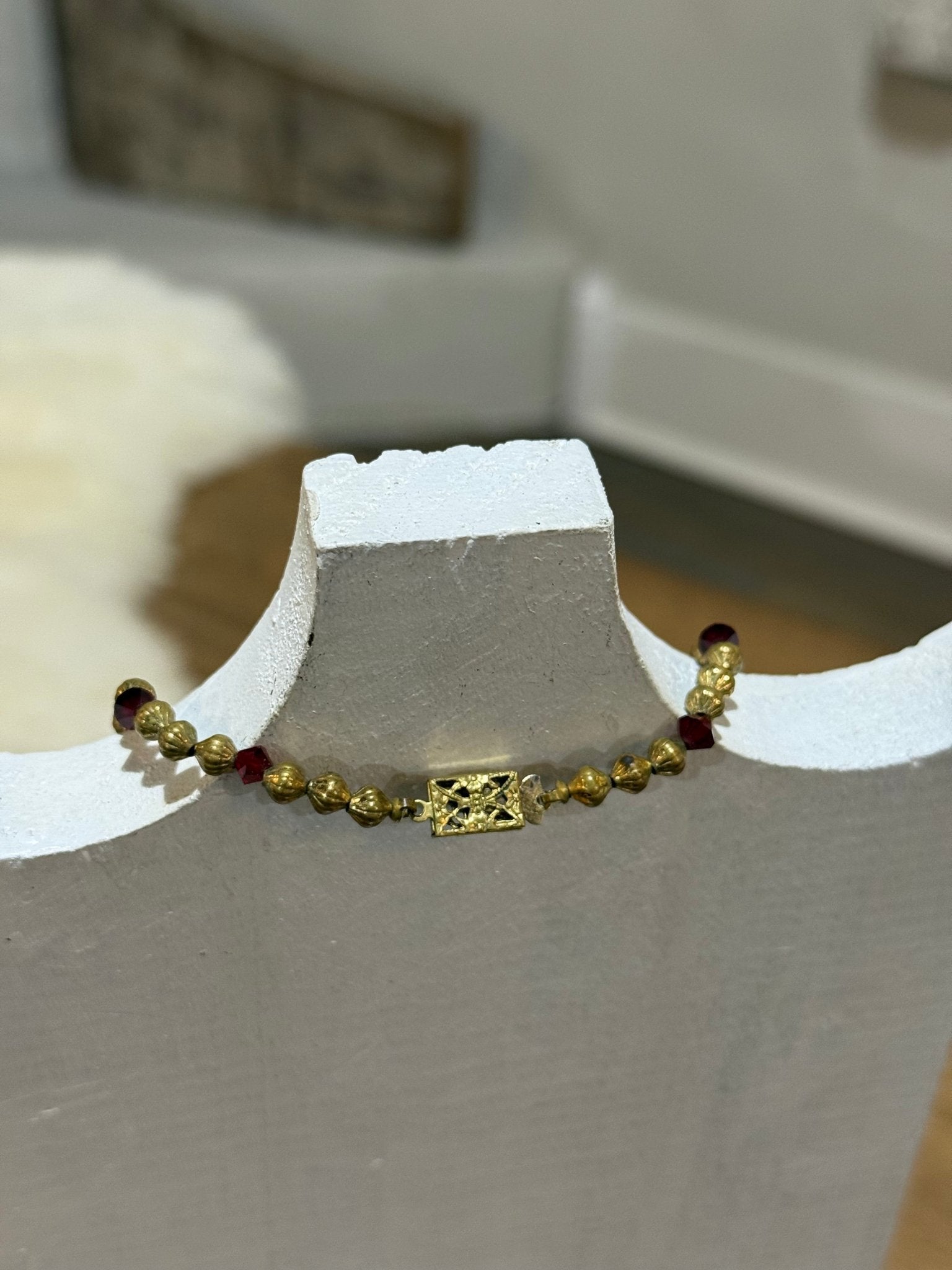 Vintage Garnet Necklace