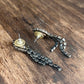 Vintage Glamour Marquise & Tiered Rhinestone Drop Post Earrings