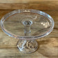Vintage Glass Cake Stand