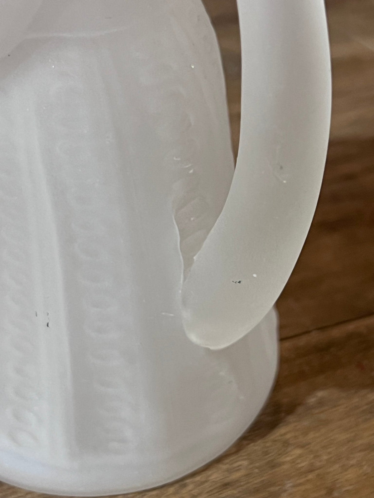 Vintage Glass Woman Figure Pitcher - The Mustard Seed Collection, The Seed