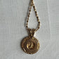 Vintage Gold-Tone Chinese Panda Coin Replica Pendant Necklace – 18" ChainNecklaces