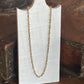 Vintage Gold-tone Necklace with Beads and Bars 