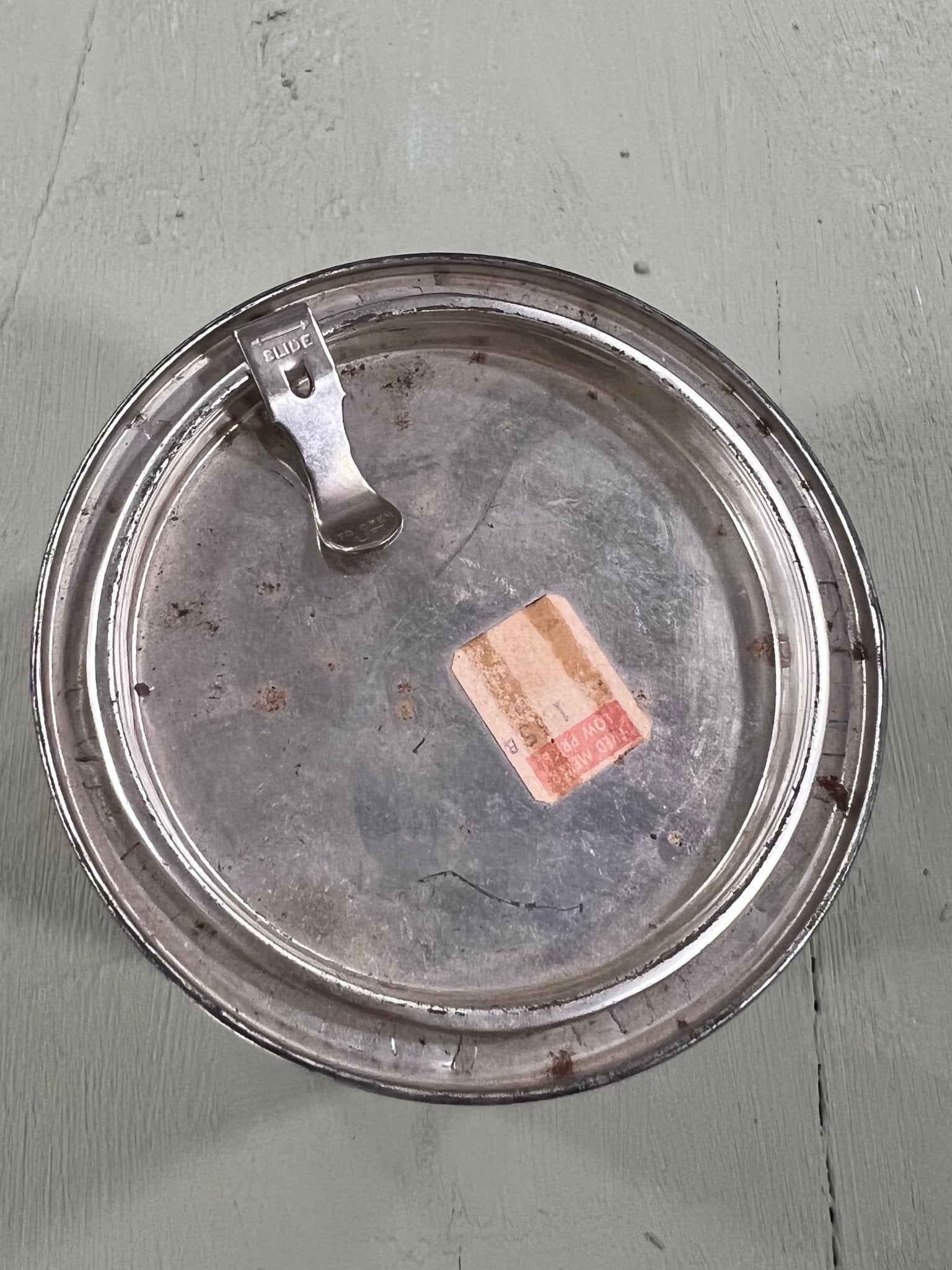 Vintage H. Sutliff Mixture Number 79 Pipe Tobacco White Tin 