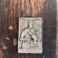 Vintage Hammered Metal of St. Gerard Majella