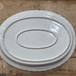Vintage Hand-Painted Apple Ceramic Oval Casserole & Baking Dish - The Mustard Seed Collection, The Seed
