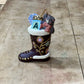 Vintage Hand-Painted Ceramic Christmas Boot Ornaments - Filled with Nostalgic Toys (Sold Separately) - The Mustard Seed Collection, The Seed