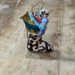 Vintage Hand-Painted Ceramic Christmas Boot Ornaments - Filled with Nostalgic Toys (Sold Separately) - The Mustard Seed Collection, The Seed