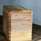 Painted Rooster Wooden Recipe Box with A–Z Dividers – Finger-Jointed Farmhouse Kitchen Box