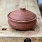 Vintage Hand-Thrown Terracotta Lidded Garlic Keeper / Bean Pot – 5" x 6.5" - The Mustard Seed Collection, The Seed