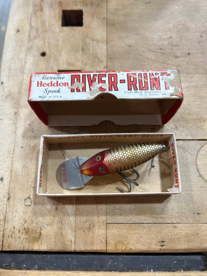 Vintage Heddon River Runt Spook Lure - The Mustard Seed Collection, The Seed