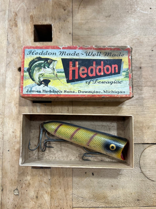 Vintage Heddon River Runt Spook Lure - The Mustard Seed Collection, The Seed