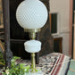 Vintage Hobnail Parlor Lamp