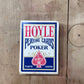 Vintage Hoyle official poker playing cards-blue Shell back and Nevada finish