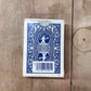Vintage Hoyle official poker playing cards-blue Shell back and Nevada finish 