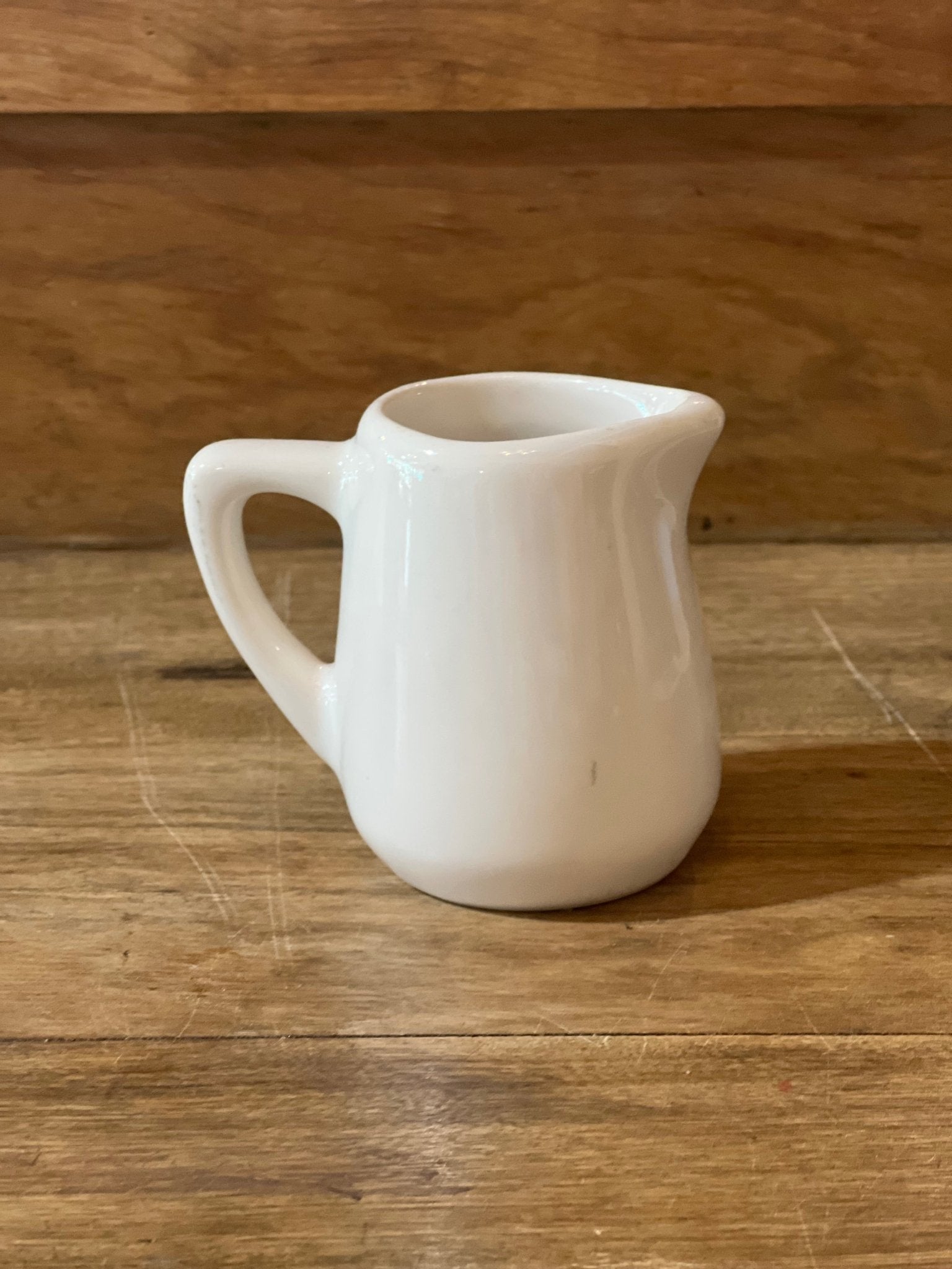 Vintage Ironstone Restaurant Creamer - The Mustard Seed Collection, The Seed