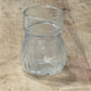 Vintage Judaica Clear Glass "L'Chayim" Star of David Utility Jar / Cup - The Mustard Seed Collection, The Seed