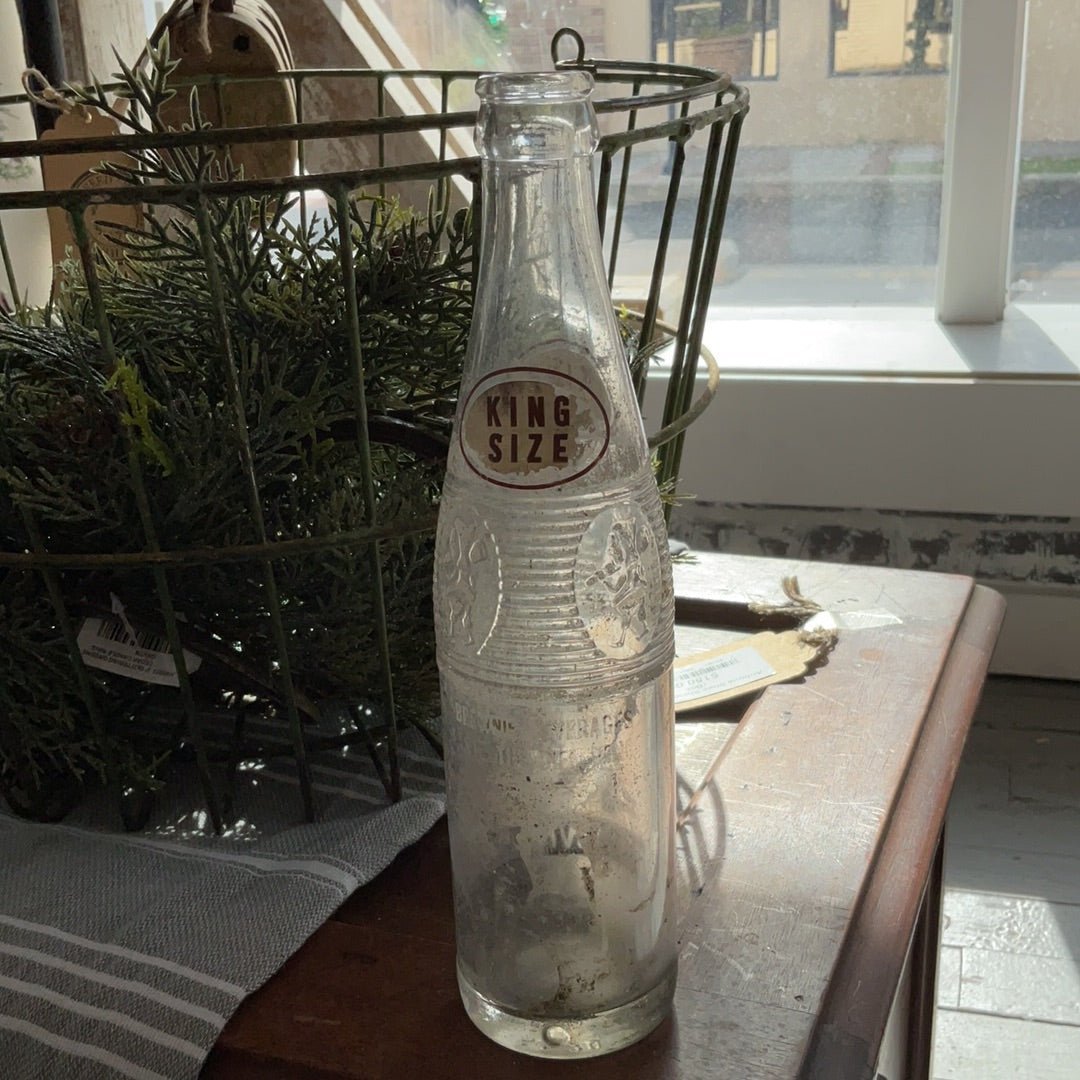 Vintage King Size Brownie Bottle - The Mustard Seed Collection, The Seed