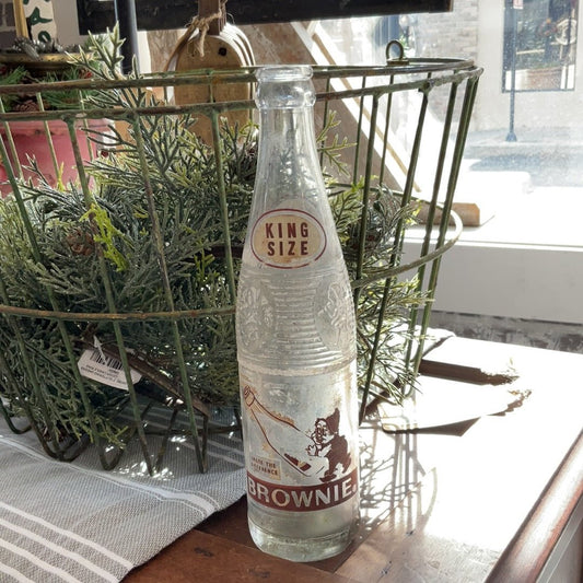 Vintage King Size Brownie Bottle - The Mustard Seed Collection, The Seed
