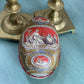Vintage Lithograph Candy Tin Egg