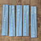 Vintage Mid-Century Modern Slag Glass Architectural Border Inserts Set (9.5" x 2") - The Mustard Seed Collection, The Seed