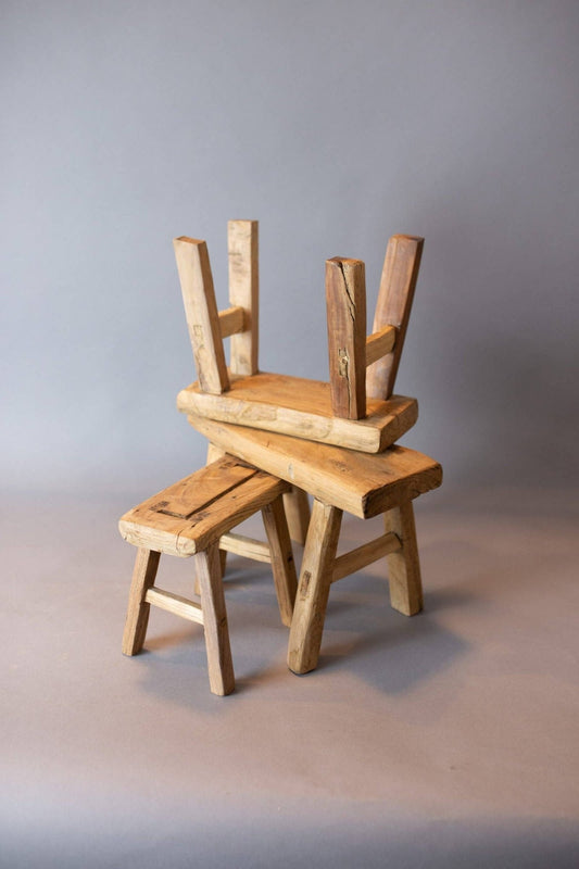 Vintage Mini Stools - The Mustard Seed Collection, The Seed