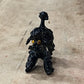 Vintage Miniature Black Art Glass Poodle Figurine – Mid-Century Modern Blown Glass Tiny Dog