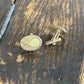 Vintage Mother of Pearl Alabaster Cufflinks - The Mustard Seed Collection, The Seed