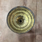 Vintage Neoclassical Fluted Brass Taper Candlestick Holder – 8" Elegant Brass Candle Stand - The Mustard Seed Collection, The Seed