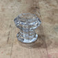 Vintage Octagonal Clear Pressed Glass Cabinet Knob - The Mustard Seed Collection, The Seed