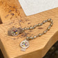 Vintage Order of the Eastern Star Faux Pearl Sweater Clip & Glove Guard - The Mustard Seed Collection, The Seed