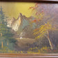 Vintage Original Oil Painting, Framed, Signed
