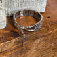 Vintage Ornate Scroll Panel Statement Bracelet