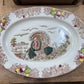 Vintage Oval Turkey Platter 